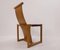 Mid-Century Modern Chair in Wood and Woven Leather by Alvar Aalto, 1950 4