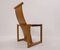 Mid-Century Modern Stuhl aus Holz und Geflochtenem Leder von Alvar Aalto, 1950 4