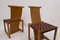 Mid-Century Modern Stuhl aus Holz und Geflochtenem Leder von Alvar Aalto, 1950 11