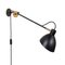 Kh#1 Black Long Arm Wall Lamp by Sabina Grubbeson for Konsthantverk 3