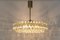 Chandelier in Brass and Crystal Glass from Bakalowits, Austria, 1960s 9