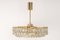 Chandelier in Brass and Crystal Glass from Bakalowits, Austria, 1960s, Image 2