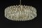 Chandelier in Brass and Crystal Glass from Bakalowits, Austria, 1960s 10