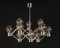 Large Chrome Sputnik Chandelier in the Style of Sciolari, Germany, 1960s 13