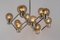 Grand Lustre Sputnik en Chrome, Allemagne, 1960s 8