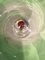 Cuenco verde grande de cristal de Murano de Sommerso, Imagen 6