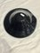 Schillernder italienischer Vintage Aschenbecher aus schwarzem Murano Glas, 1980 7