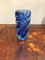 Mid-Century Modern Vase in Blue Murano Glass, Image 2