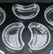 Crystal Appetizer Dishes from Val Saint Lambert, Set of 12 4