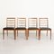 Mid-Century Dining Chairs in Teak, Set of 4, Image 1