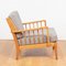 Mid-Century Armchair in Beech by George Stone 5