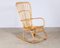 Vintage Boho Rocking Chair in Bamboo, 1960s, Image 1