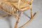 Vintage Boho Rocking Chair in Bamboo, 1960s, Image 7