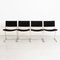 Mid-Century Dining Chairs in Chrome by Richard Young, 1970s, Set of 4, Image 1