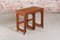 Mid-Century Triform Nesting Tables in Teak from McIntosh, 1960s 2