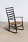 Mid-Century Danish Rocking Chair with Ladderback, Image 2