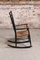 Mid-Century Danish Rocking Chair with Ladderback 9