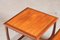 Mid-Century Astro Nesting Tables in Teak by Kai Kristiansen for G-Plan 5