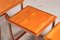 Mid-Century Astro Nesting Tables in Teak by Kai Kristiansen for G-Plan, Image 4