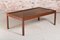 Large Mid-Century German Afromosia Coffee Table by Mann 3