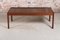 Large Mid-Century German Afromosia Coffee Table by Mann 2