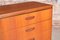 Mid-Century Danish Style Chest of Drawers in Teak with Carved Teak Handles, 1960s 3