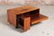 Mid-Century Danish Media Stand on Casters in Rosewood, Image 5