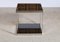 Mid-Century Cubical Shaped Coffee Table in Chrome and Smoked Glass 1