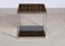 Mid-Century Cubical Shaped Coffee Table in Chrome and Smoked Glass, Image 1
