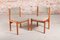 Chaises de Salon Mid-Century en Teck, Danemark, Set de 6 3