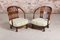 Arts & Crafts Nursing Chairs with Cushions, 1930s, Set of 2, Image 1