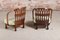 Chaises d'Allaitement Arts & Crafts avec Coussins, 1930s, Set de 2 8