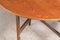 Mid-Century Oval Dining Table in Teak with Drop Leaf 6
