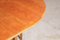 Mid-Century Oval Dining Table in Teak with Drop Leaf 5