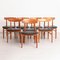 Danish Dining Chairs in Teak from Dyrlund, 1970, Set of 8 1