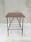 Rod Table in Teak and Iron, 1950s 4