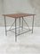 Rod Table in Teak and Iron, 1950s, Image 1
