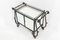 French Metal Trolley, 1950s, Image 6