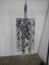 Steel and Glass Chandelier, 1970s, Image 1