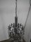 Steel and Glass Chandelier, 1970s 10