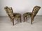 Vintage Leopard Bridge Chair, 2er Set 4