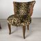 Vintage Leopard Bridge Chair, 2er Set 14