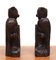 Vintage Wood Owl Bookends, Spain, 1960s, Set of 2 3