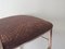 Brass Chair with New Upholstery, Italy, 1950s, Image 2