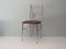 Brass Chair with New Upholstery, Italy, 1950s, Image 6