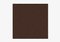 Chocolate Square Plain Rug from Marqqa, Image 1