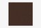 Chocolate Square Plain Teppich von Marqqa 1