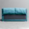 2-Seater Sofa in Blue Fabric by Alvar Aalto, 1970s 9