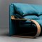 2-Seater Sofa in Blue Fabric by Alvar Aalto, 1970s 4