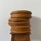 Antique Swedish Wooden Primitive Bowls, Set of 3, Image 4